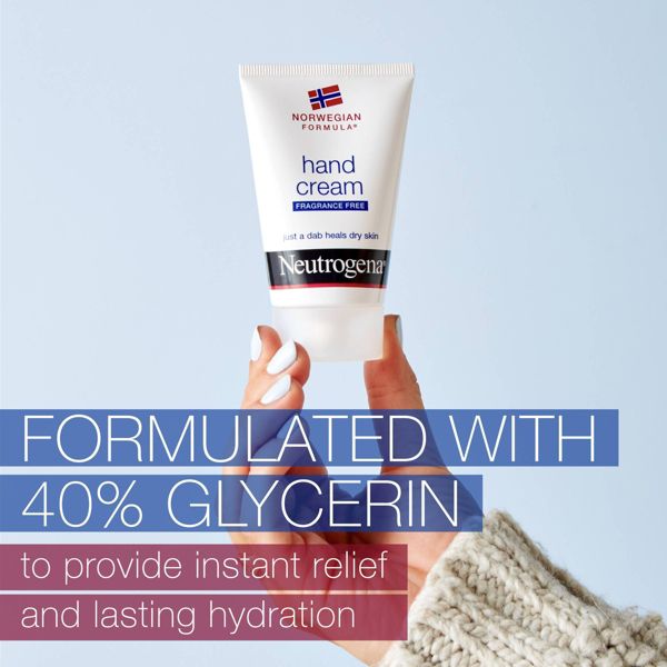 Neutrogena Norwegian Formula Hand Cream for Dry and Rough Hands - Fragrance Free - 2oz