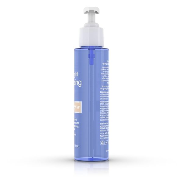Neutrogena Ultra Light Face Cleansing Oil & Makeup Remover- 4 fl oz