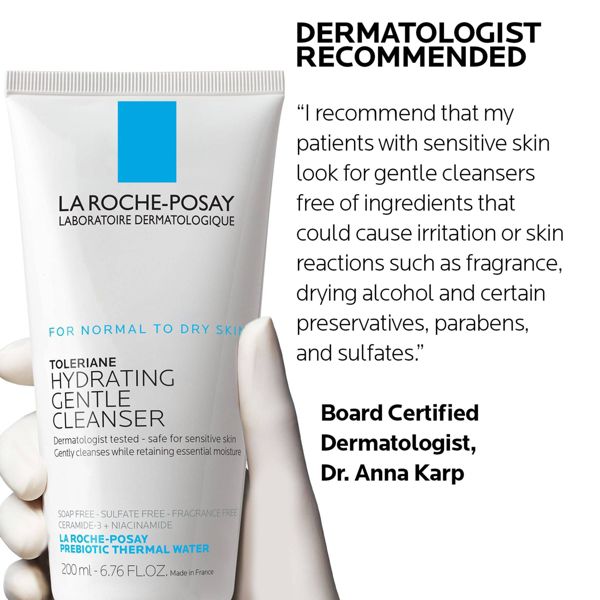 La Roche Posay Toleriane Hydrating Facial Cleanser - 13.5 fl oz