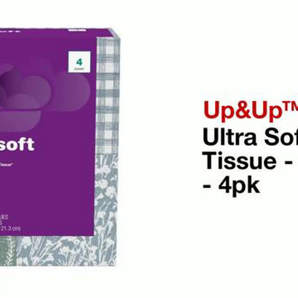 Ultra Soft 3-Ply Facial Tissue - 1pk/110ct - up&up™