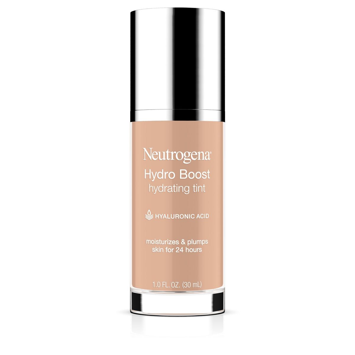 Neutrogena Hydro Boost Hydrating Tint Liquid Foundation with Hyaluronic Acid, Moisturizing & Lightweight Water Gel Formula - 10 Classic Ivory