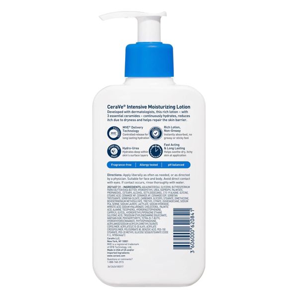 CeraVe Intensive Moisturizing Lotion For Dry to Very Dry Skin - 12 fl oz