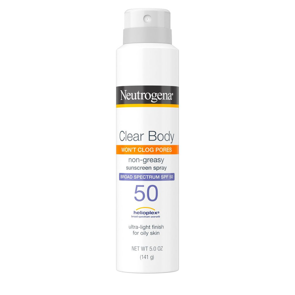 Neutrogena Clear Body Spray - SPF 50 - 5oz