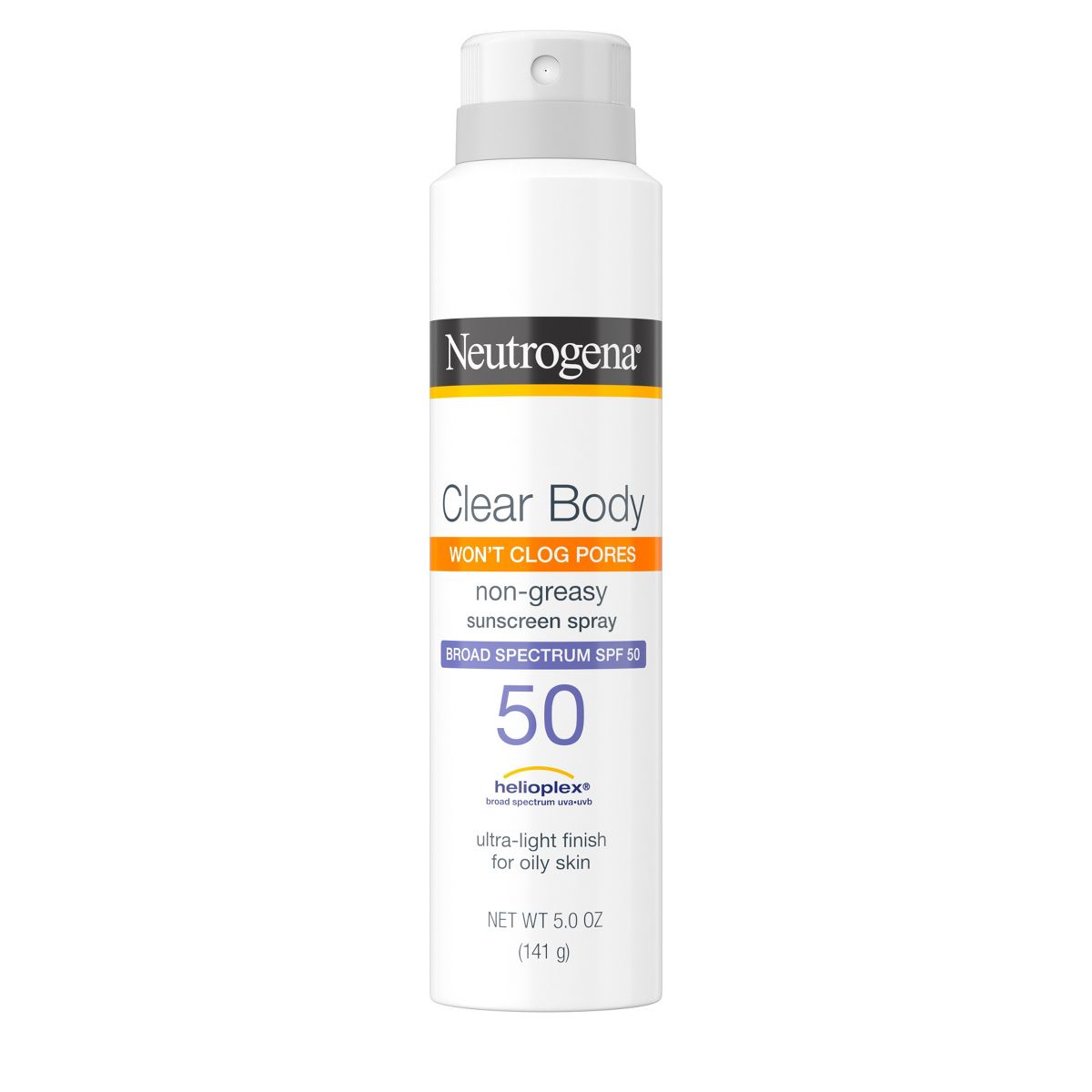 Neutrogena Clear Body Spray - SPF 50 - 5oz