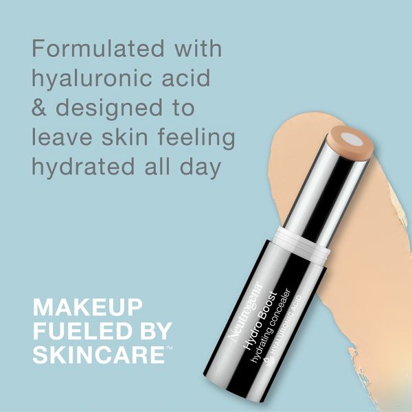 Neutrogena Hydro Boost Hydrating Concealer Stick with Hyaluronic Acid for Dry Skin - 10 Fair - 0.12oz