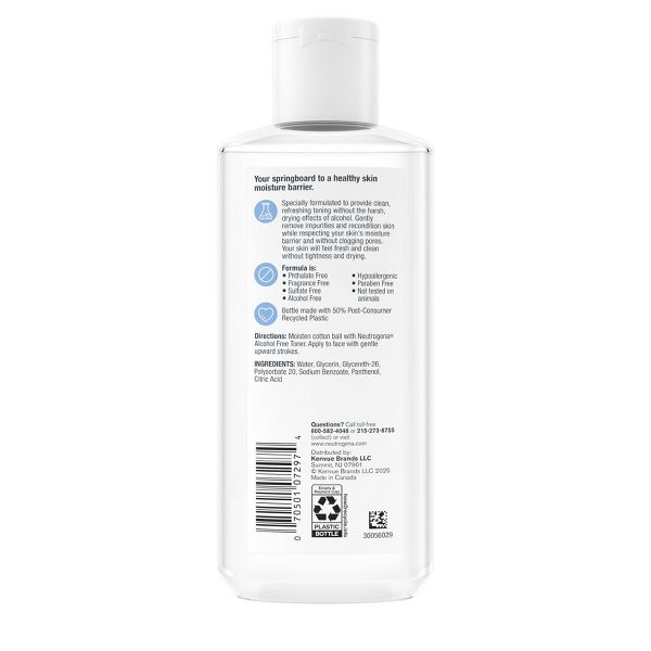 Neutrogena Alcohol Free Toner - 8 fl oz