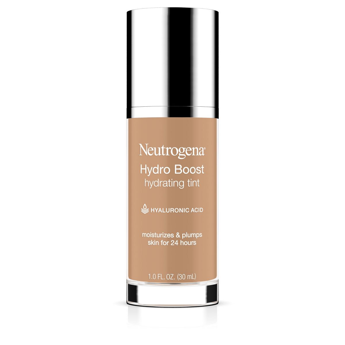 Neutrogena Hydro Boost Hydrating Tint Liquid Foundation with Hyaluronic Acid, Moisturizing & Lightweight Water Gel Formula - 10 Classic Ivory