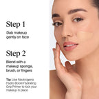 Neutrogena Hydro Boost Hydrating Tint Liquid Foundation with Hyaluronic Acid, Moisturizing & Lightweight Water Gel Formula - 10 Classic Ivory