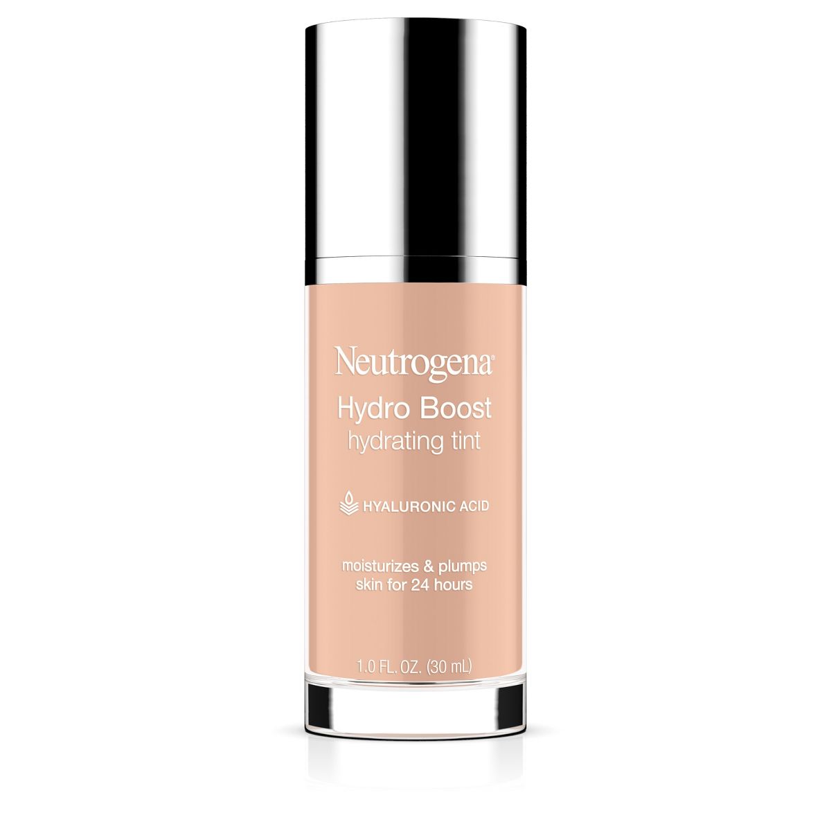 Neutrogena Hydro Boost Hydrating Tint Liquid Foundation with Hyaluronic Acid, Moisturizing & Lightweight Water Gel Formula - 10 Classic Ivory