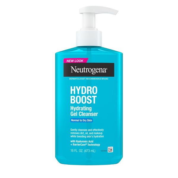 Neutrogena Hydro Boost Hydrating Gel Facial Cleanser with Hyaluronic Acid - 16 fl oz