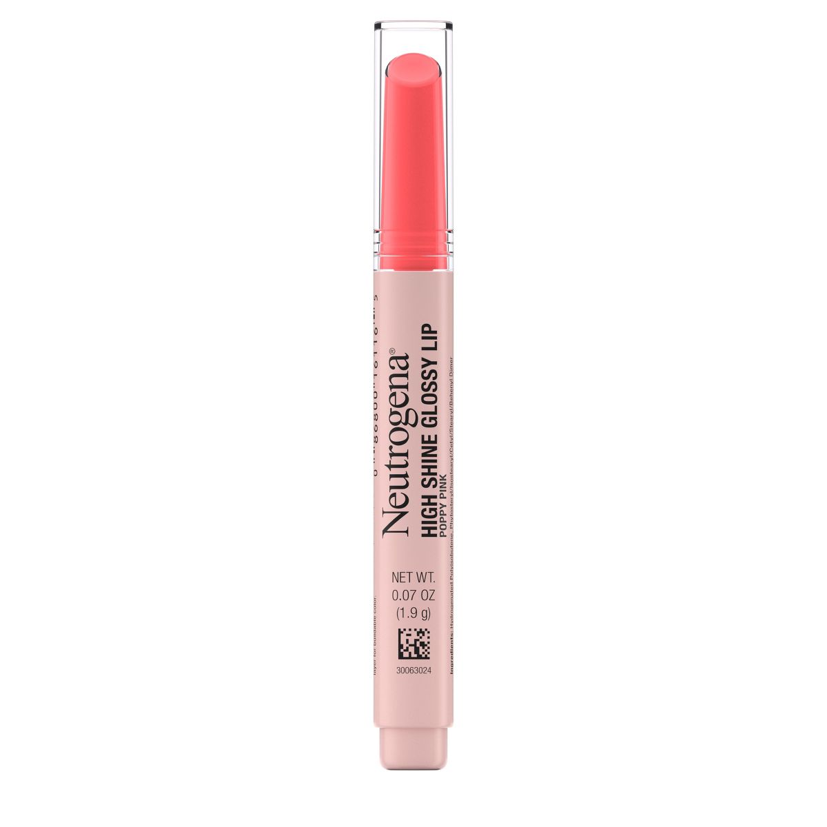 Neutrogena High Shine Glossy Lip Balm - Balm Temptation - 0.07oz