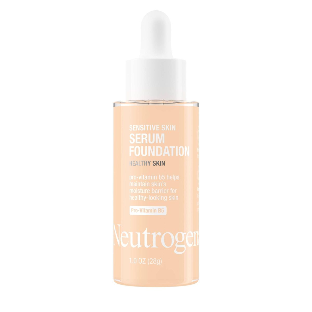 Neutrogena Healthy Skin Sensitive Skin Serum Foundation with Color Correcting, Pore Minimizing & Buildable Coverage - 01 Light