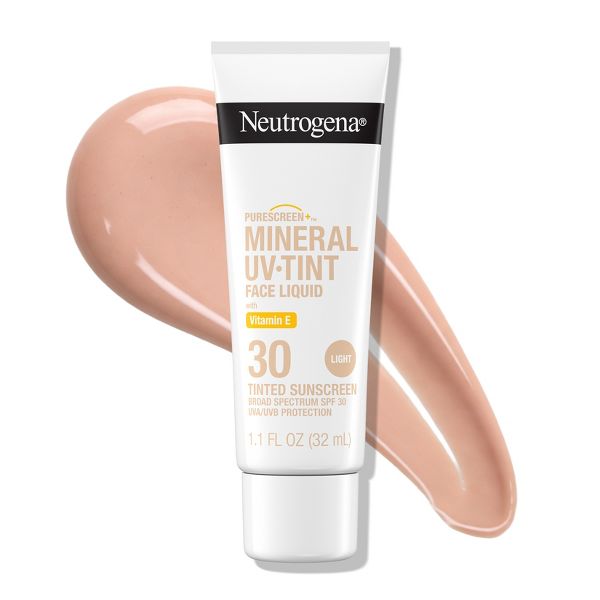 Neutrogena Mineral UV Tint Face Liquid Light Sunscreen - SPF 30 - 1.1oz