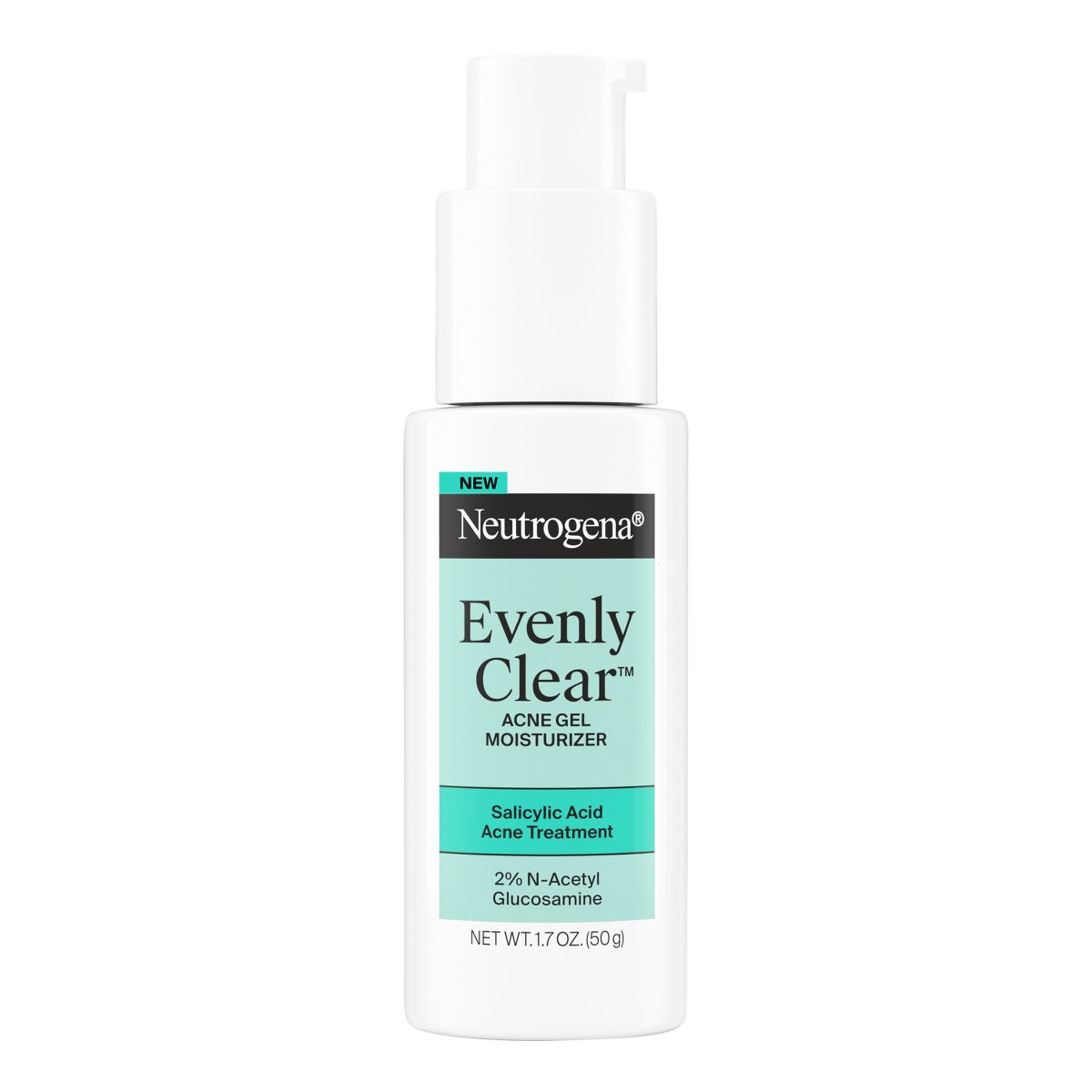 Neutrogena Evenly Clear Acne Gel Face Moisturizer with Salicylic Acid - 1.7 fl oz