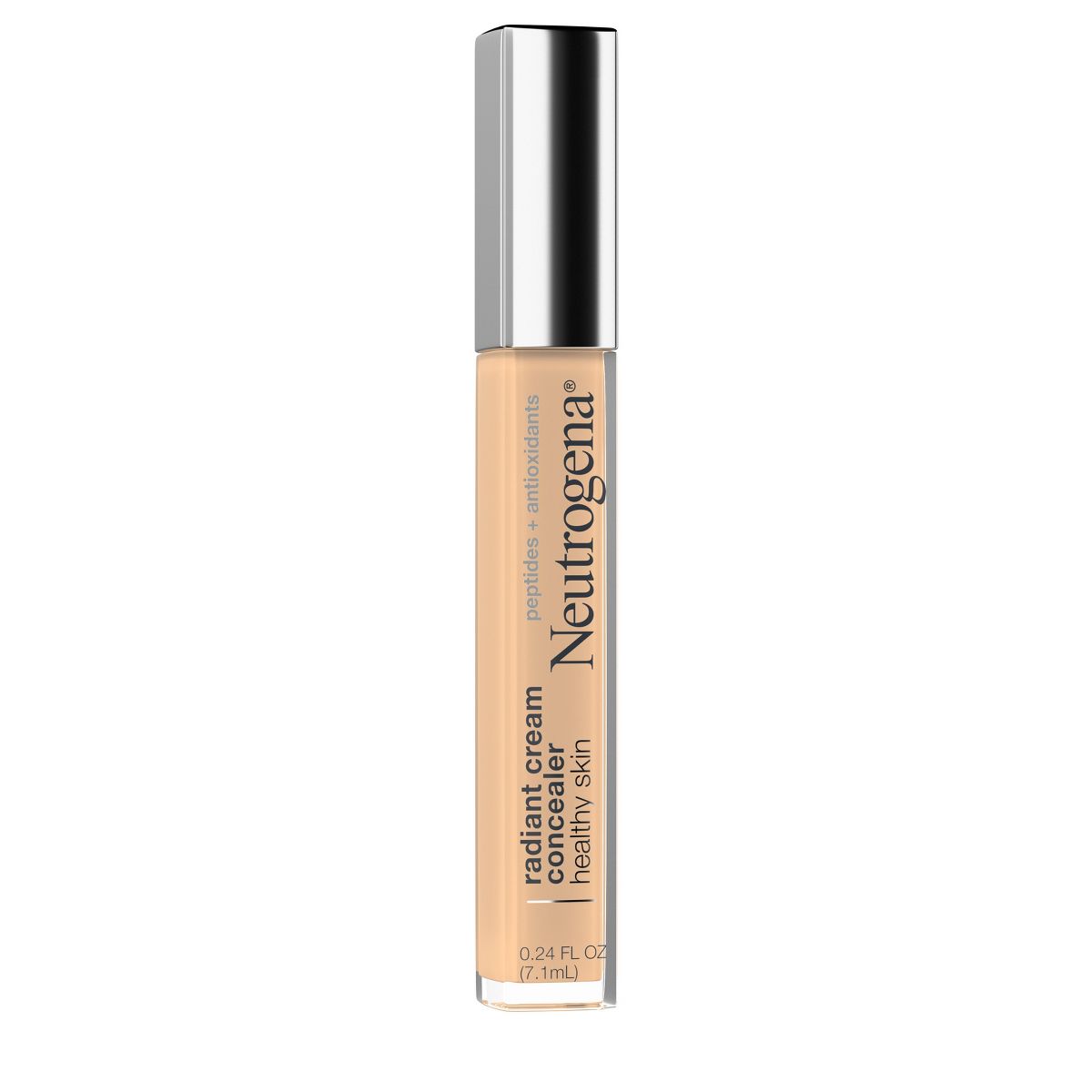 Neutrogena Healthy Skin Radiant Brightening Lightweight Perfecting Cream Concealer with Peptides & Vitamin E Antioxidant - 01 Ivory Light- 0.24oz