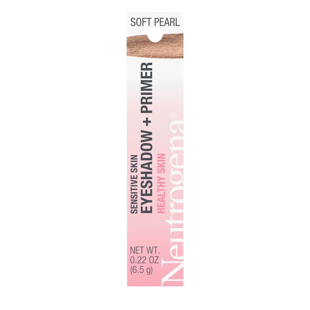 Neutrogena Sensitive Skin Eyeshadow + Primer set, Longwearing & Lightweight Formula - Pearl - 0.2 fl oz