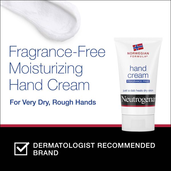 Neutrogena Norwegian Formula Hand Cream for Dry and Rough Hands - Fragrance Free - 2oz