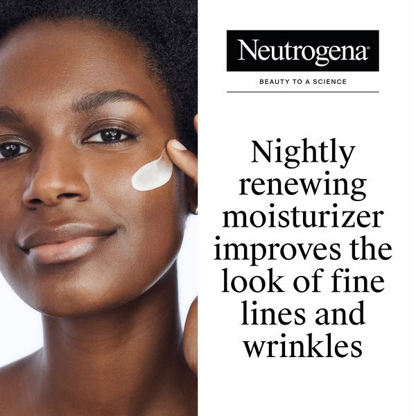 Neutrogena Rapid Wrinkle Repair Retinol Night Face Moisturizer with Hyaluronic Acid - 1 fl oz