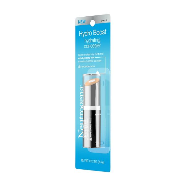 Neutrogena Hydro Boost Hydrating Concealer Stick with Hyaluronic Acid for Dry Skin - 10 Fair - 0.12oz