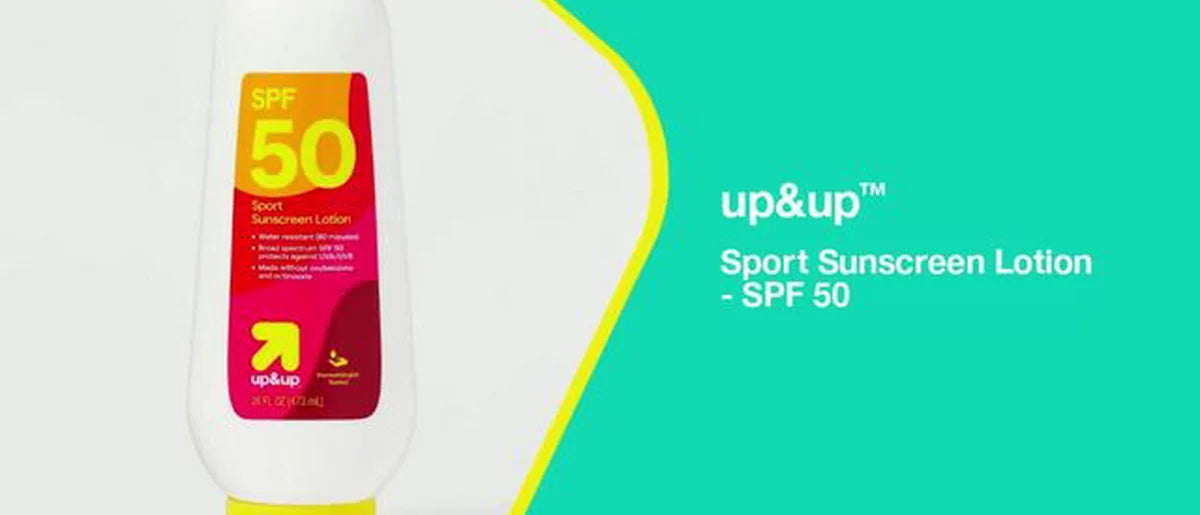 Sport Sunscreen Lotion - SPF 50 - 8oz - up&up™