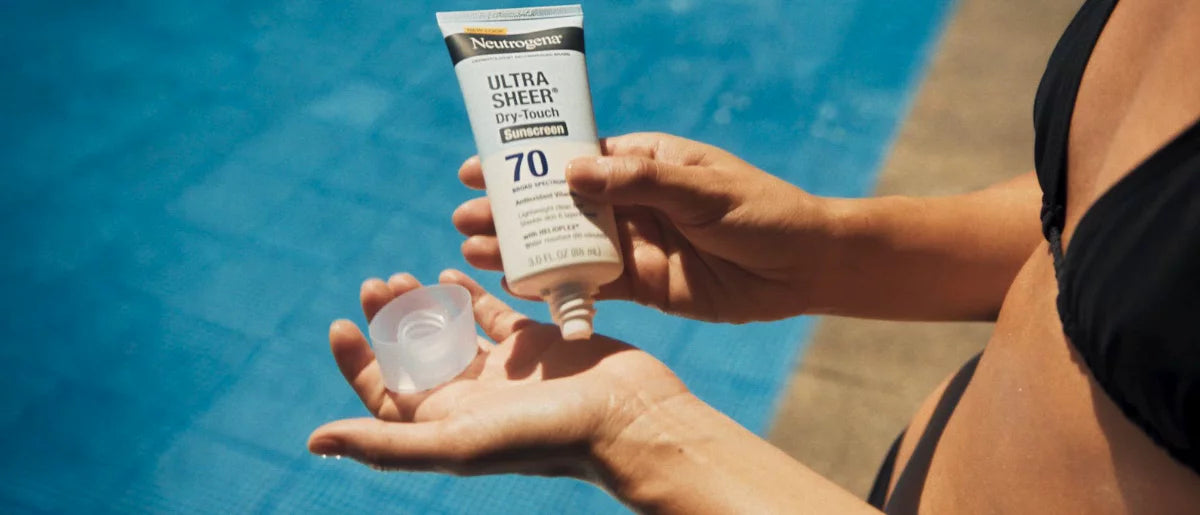 Neutrogena Ultra Sheer Dry-Touch Body Sunscreen Lotion - Lightweight - SPF 100+ - Travel Size - 3 fl oz
