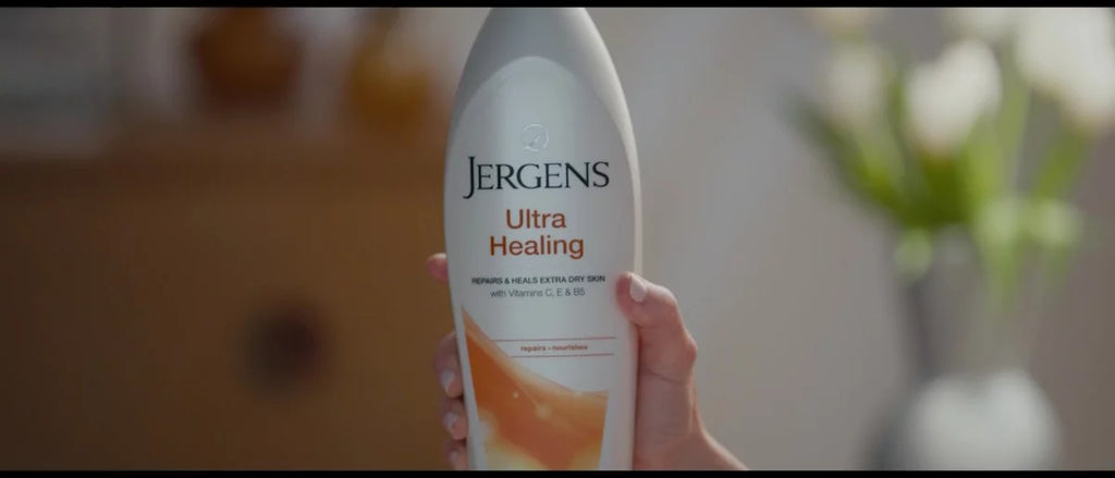 Jergens Ultra Healing Body Lotion for Dry Skin with Vitamins C, E and B5 - Travel Size - 2 fl oz