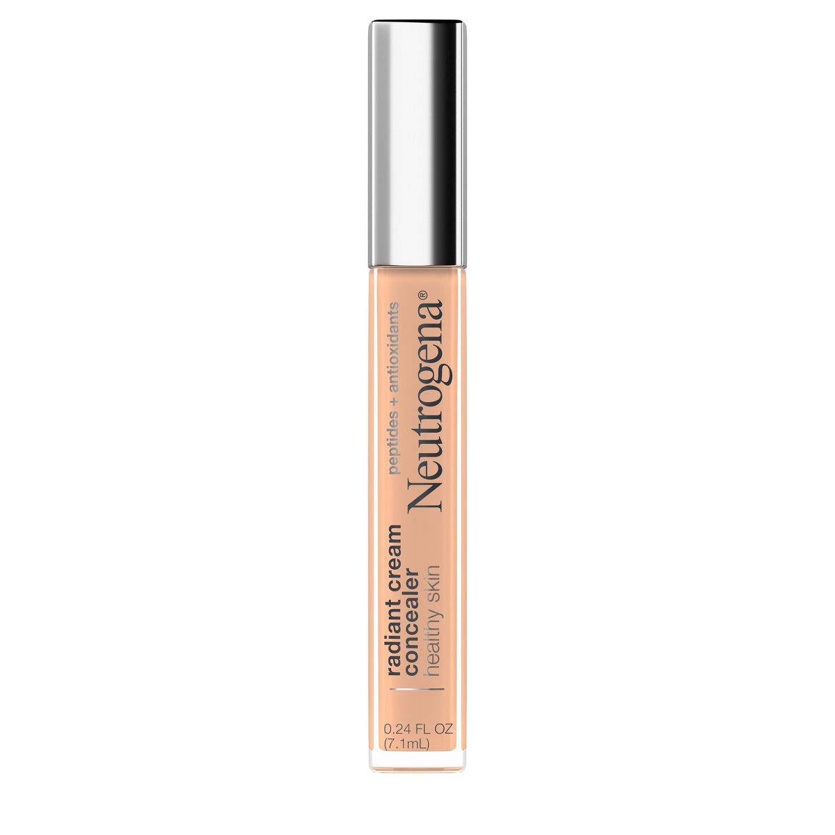 Neutrogena Healthy Skin Radiant Brightening Lightweight Perfecting Cream Concealer with Peptides & Vitamin E Antioxidant - 01 Ivory Light- 0.24oz