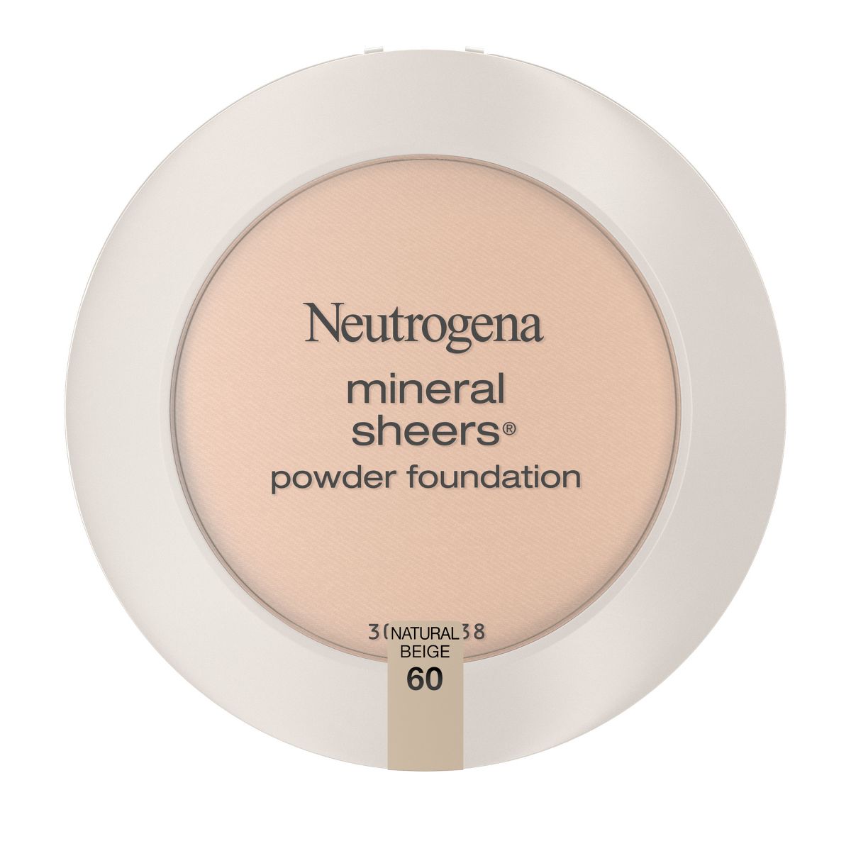 Neutrogena Mineral Sheers Compact Powder Foundation, Lightweight & Oil-Free - 10 Classic Ivory - 0.34oz