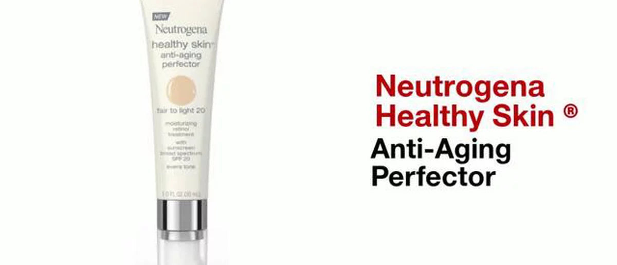 Neutrogena Healthy Skin Anti-Aging Perfector with Retinol & Broad Spectrum SPF 20 Sunscreen - 10 Ivory to Fair