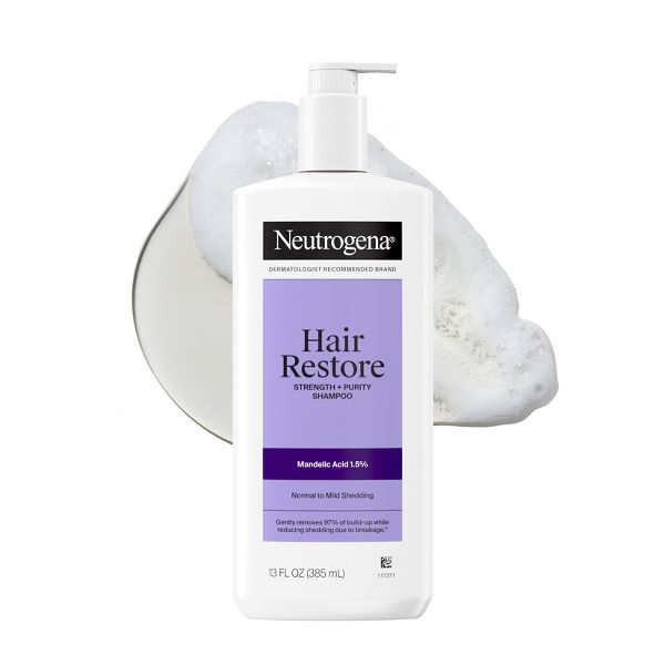 Neutrogena Restore Strength + Purity Hair Shampoo - Dye-Free - 13 fl. oz
