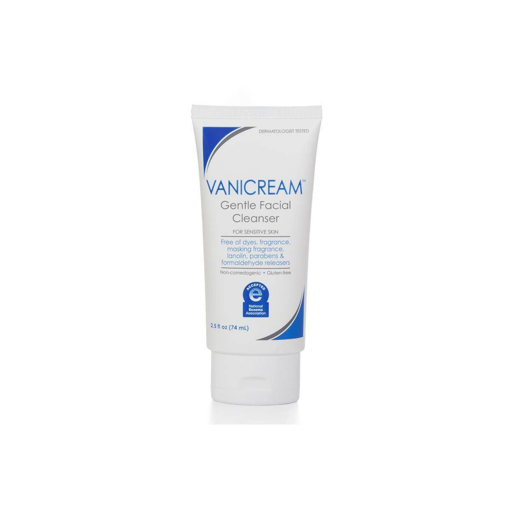 Vanicream Gentle Facial Cleanser for Sensitive Skin - Travel Friendly - Unscented - 2.5 fl oz