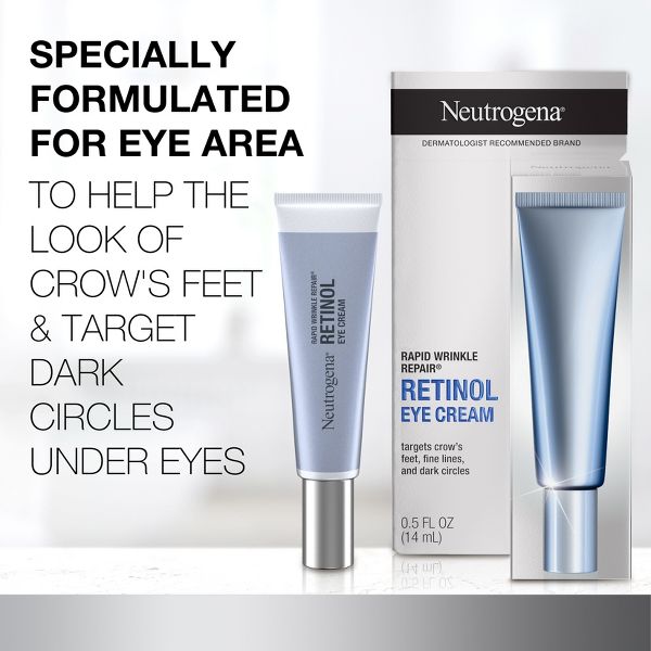 Neutrogena Rapid Wrinkle Repair Eye Cream with Hyaluronic Acid - 0.5 fl oz