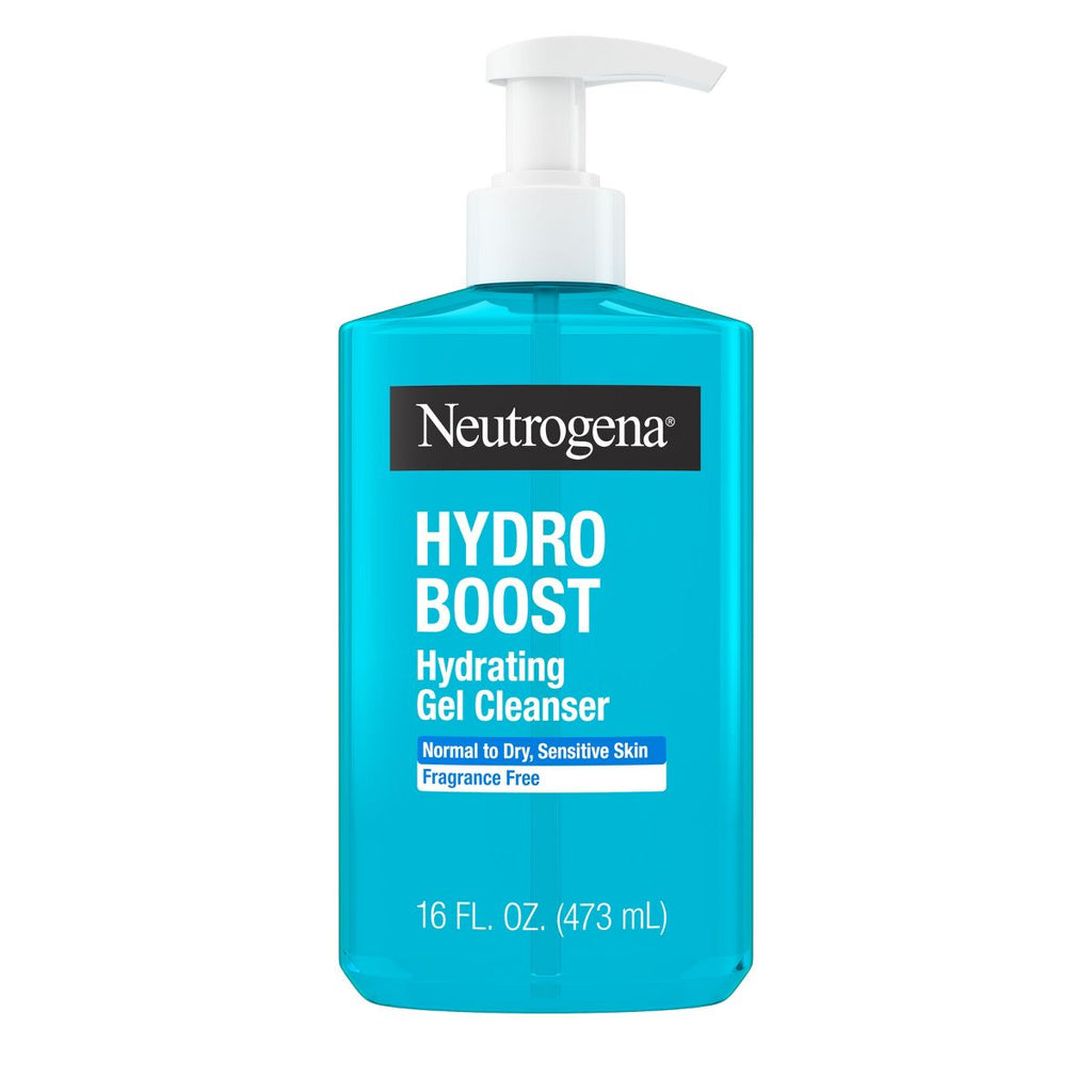 Neutrogena Hydro Boost Hydrating Facial Cleanser and Makeup Remover with with Hyaluronic Acid - Fragrance Free - 16 fl oz