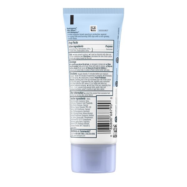 Neutrogena Ultra Sheer Dry Touch Sunscreen Lotion, SPF 55, 3oz
