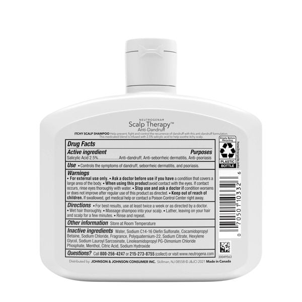 Neutrogena Scalp Therapy Itchy Scalp Shampoo - 12 fl oz