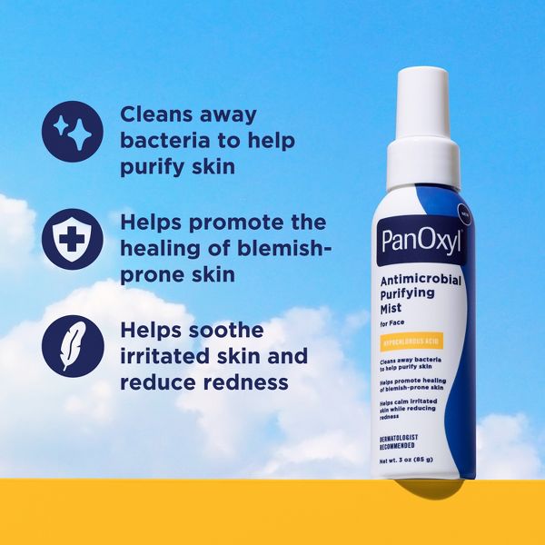 PanOxyl Hypochlorous Acid Antimicrobial Purifying Mist - 3oz