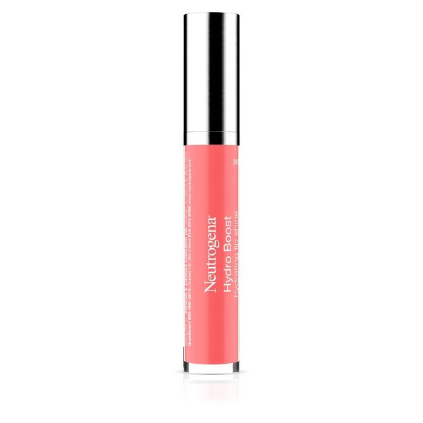 Neutrogena Hydro Boost Hydrating Lip Shine - Flushed Coral - 0.1oz
