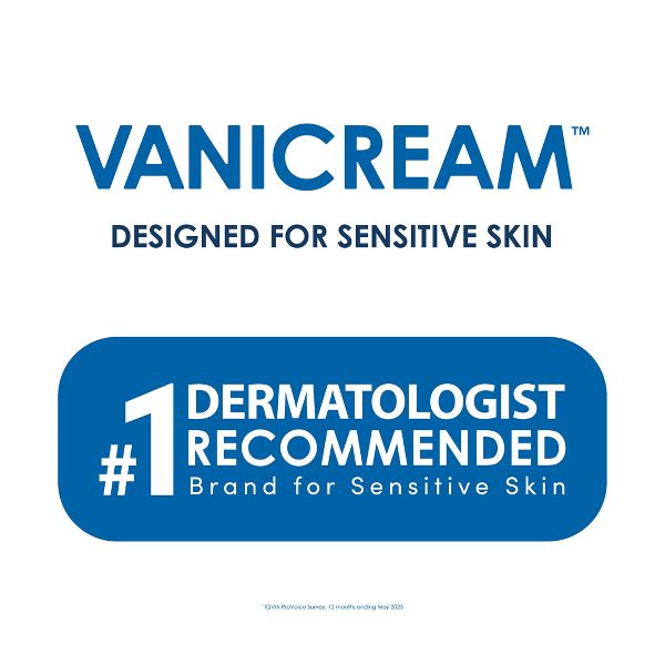 Vanicream Gentle Facial Cleanser for Sensitive Skin - Travel Friendly - Unscented - 2.5 fl oz
