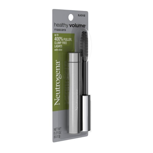 Neutrogena Healthy Volume Lash-Plumping Mascara - 02 Black - 0.21oz