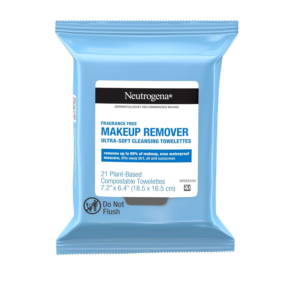 Neutrogena Makeup Remover Cleansing Towelettes, Fragrance Free - 21 ct
