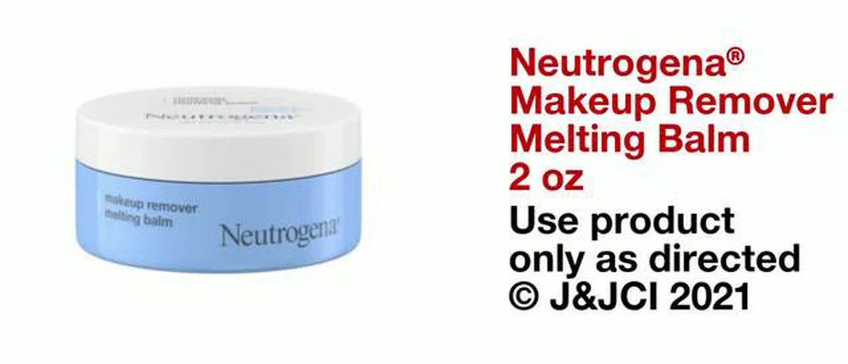 Neutrogena Makeup Remover Melting Balm with Vitamin E for Eyes, Lips or Face Makeup - 2.0oz