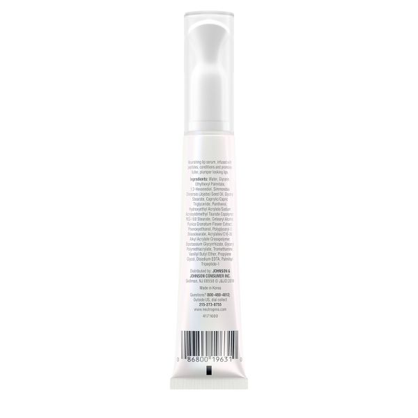 Neutrogena Healthy Lips Plumping Serum with Peptides to Promotes the Appearance of Naturally Fuller and Plumper - Looking Lips - 0.5 fl oz