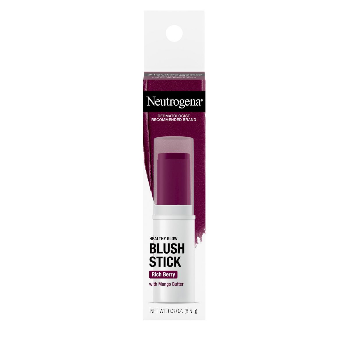 Neutrogena Healthy Glow Creamy Blush Stick Makeup - Peachy Keen - 0.3oz