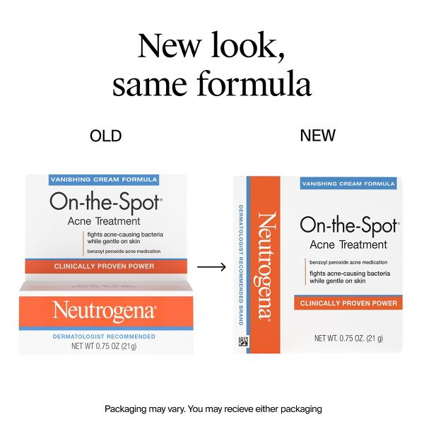 Neutrogena On-The-Spot Acne Treatment with Benzoyl Peroxide - 0.75oz