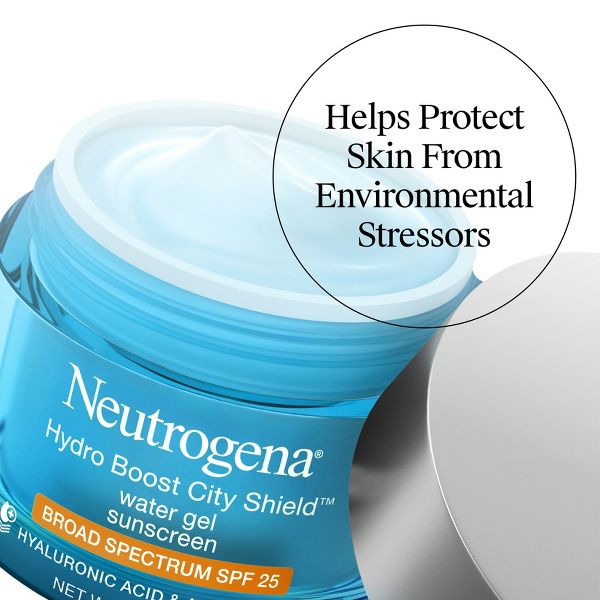 Neutrogena Hydro Boost City Shield Water Face Gel with SPF 25 - 1.7oz