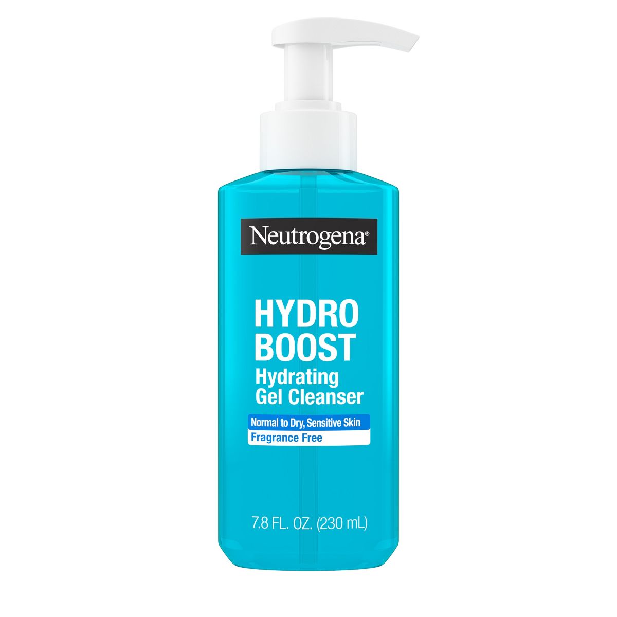 Neutrogena Hydro Boost Hydrating Facial Cleanser and Makeup Remover with with Hyaluronic Acid - Fragrance Free - 16 fl oz