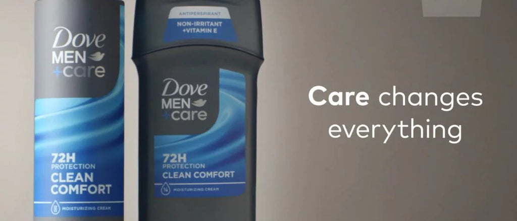Dove Men+Care 72-Hour Mini Antiperspirant & Deodorant Stick - Clean Comfort - Travel Size - Solid Formula