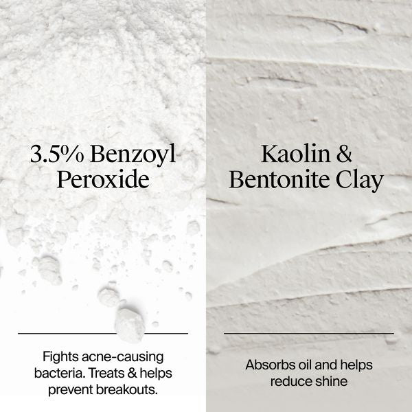 Neutrogena Evenly Clear Acne Cleansing Mask with Benzoyl Peroxide - 4.2 fl oz