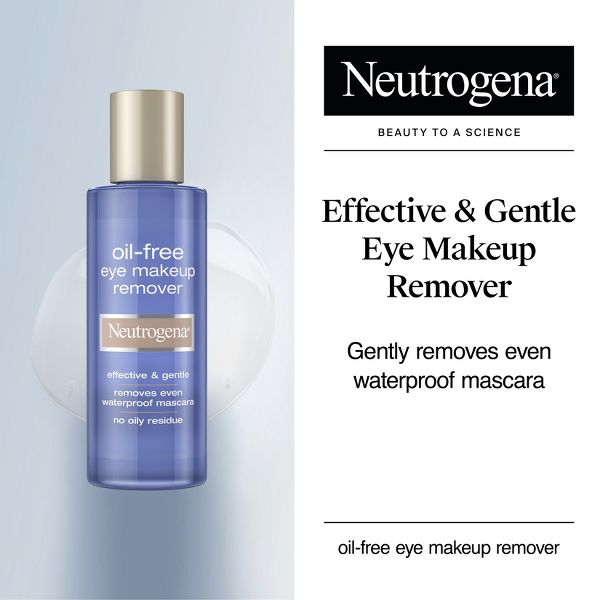 Neutrogena Gentle Oil-Free Eye Makeup Remover & Cleanser for Sensitive Eyes - 8 fl oz