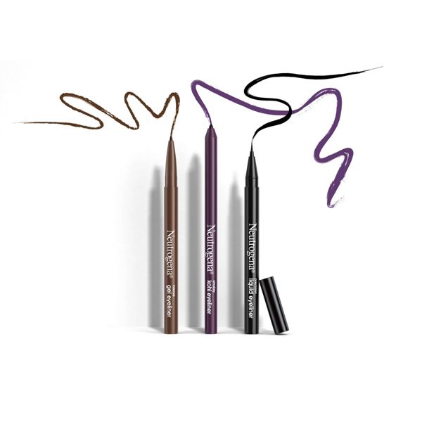 Neutrogena Intense Gel Eyeliner with Antioxidant Vitamin E, Smudge & Water-Resistant - Dark Brown - 0.004oz